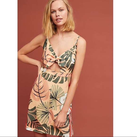 Anthropologie Dresses & Skirts - Anthropologie farm rio palm mini dress